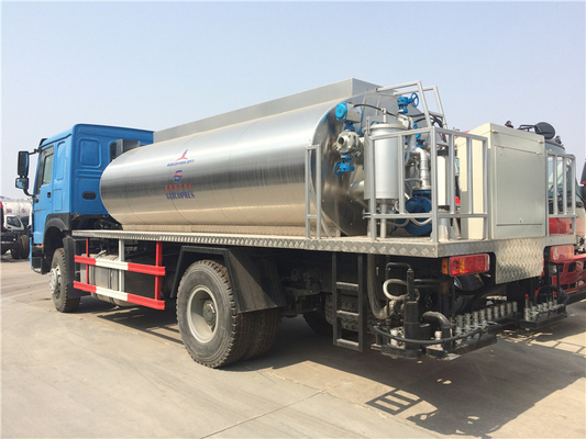 Sinotruck Howo 10 Cbm 12 Cbm Truck Mounted Bitumen Sprayer With Dongfeng Chassis