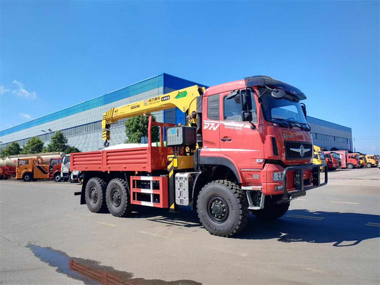 8 tons Dongfeng Crane Truck with Amplitude Expansion Rotation and Hoisting Mechanisms
