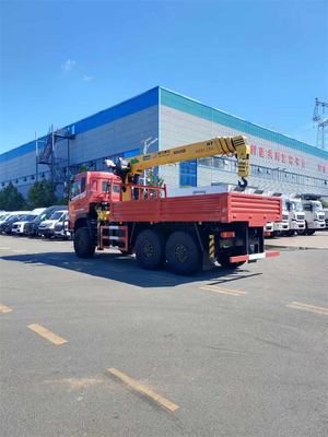 8 tons Dongfeng Crane Truck with Amplitude Expansion Rotation and Hoisting Mechanisms