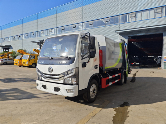 4X2 EURO 6 DONGFENG 136HP 8000 LITERS TRUCKS GARBAGE WASTE GARBAGE COMPACTOR