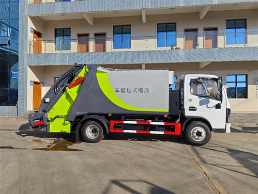 4X2 EURO 6 DONGFENG 136HP 8000 LITERS TRUCKS GARBAGE WASTE GARBAGE COMPACTOR