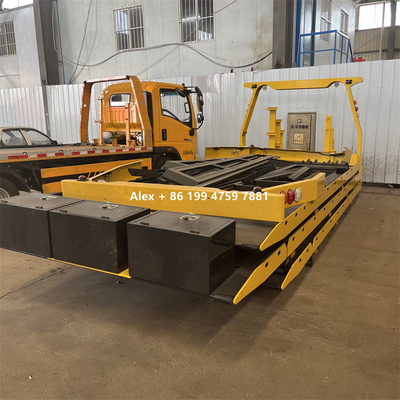 9000 LBS CARRIER DECK FOLDING CARBON STEEL WRECKER BODY FLATBED without Wheel Lift