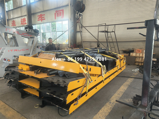 9000 LBS CARRIER DECK FOLDING CARBON STEEL WRECKER BODY FLATBED without Wheel Lift