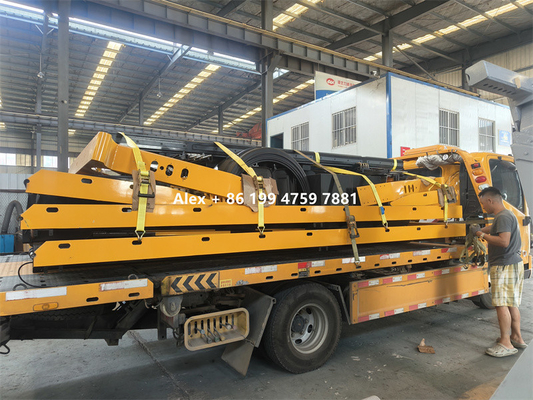 9000 LBS CARRIER DECK FOLDING CARBON STEEL WRECKER BODY FLATBED without Wheel Lift