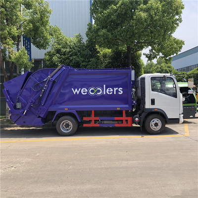 4X2 EURO 3 HOWO 8CBM RHD LHD WASTE REMOVEL TRUCK WASTE COMPACTOR TRUCK