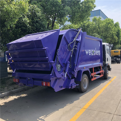 4X2 EURO 3 HOWO 8CBM RHD LHD WASTE REMOVEL TRUCK WASTE COMPACTOR TRUCK