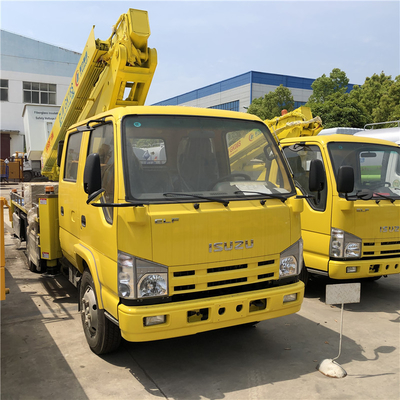 4x2 ISUZU 17m to 31m high altitude operation trucks basket truck