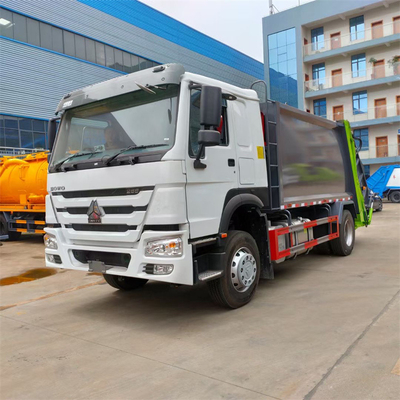 4X2 HOWO 18000 LITERS TRUCK WASTE COMPACTOR COMPRESSION GARBAGE TRUCK
