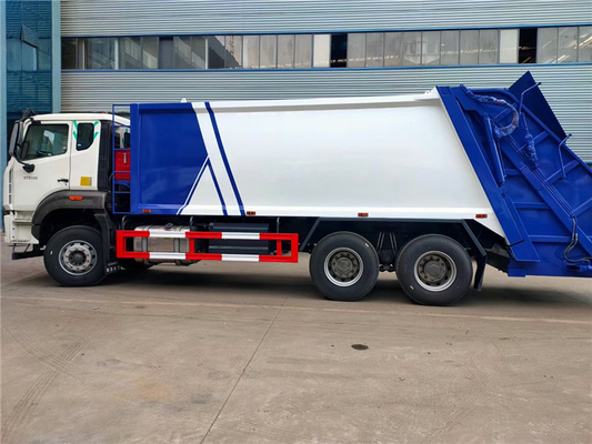 6X4 HOWO 22CBM GARBAGE TRUCK TRASH COMPACTOR 20M3 WASTE COMPACTOR TRUCK
