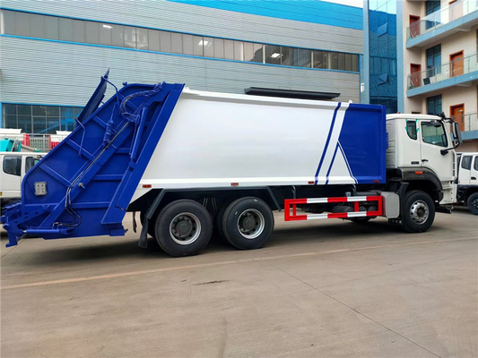 6X4 HOWO 22CBM GARBAGE TRUCK TRASH COMPACTOR 20M3 WASTE COMPACTOR TRUCK