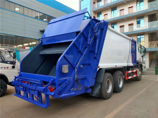 6X4 HOWO 22CBM GARBAGE TRUCK TRASH COMPACTOR 20M3 WASTE COMPACTOR TRUCK