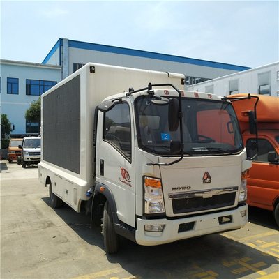 4X2 HOWO TRUCK MOBILE ADVERTISING LED DISPLAY BILLBOARD TRUCK