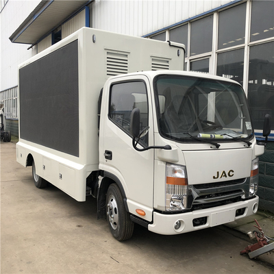 4X2 JAC P5 LED ADVERTISING TRUCK LED SCREEN OUTDOOR TRUCK WITH SCREEN LIFT AND STAGE