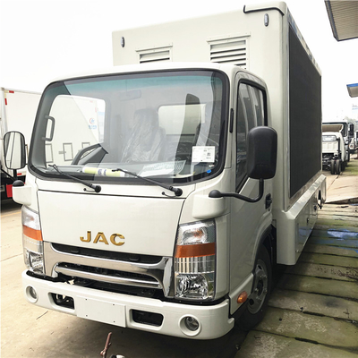 4X2 JAC P5 LED ADVERTISING TRUCK LED SCREEN OUTDOOR TRUCK WITH SCREEN LIFT AND STAGE
