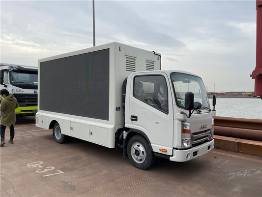 4X2 JAC P5 LED ADVERTISING TRUCK LED SCREEN OUTDOOR TRUCK WITH SCREEN LIFT AND STAGE