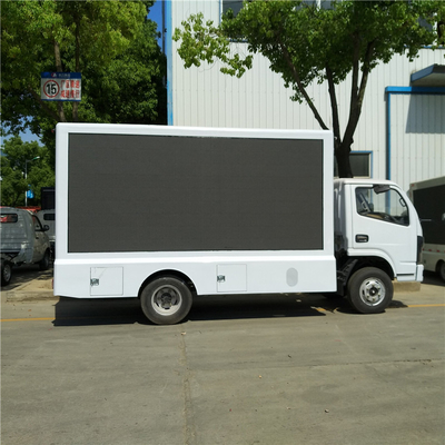 4X2 EURO 6 DONGFENG 3 SIDES LED SCREEN TRUCKS LED ADVERTISING VAN