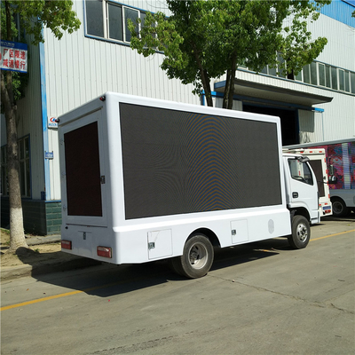 4X2 EURO 6 DONGFENG 3 SIDES LED SCREEN TRUCKS LED ADVERTISING VAN