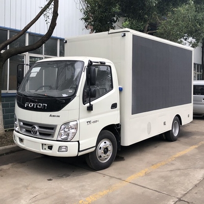 4X2 FOTON DIESEL RHD LHD LED SCREEN VAN MOBILE ADVERTISING TRUCK