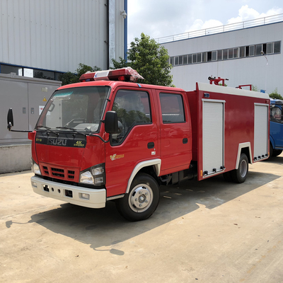 4X2 ISUZU 600P 3 TONS 130HP EURO 6 BRAND NEW FIRE TRUCK 3000 LITERS WATER TANKER FIRE TRUCK