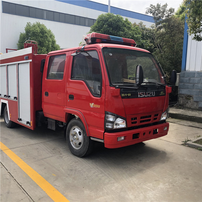 4X2 ISUZU 600P 3 TONS 130HP EURO 6 BRAND NEW FIRE TRUCK 3000 LITERS WATER TANKER FIRE TRUCK
