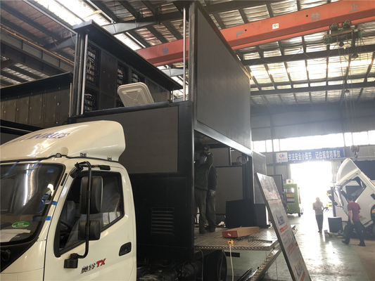 4X2 P5 P4 P3 DEFINATION LED DISPLAY BOX FOR TRUCK BILLBOARD TRUCK BOX