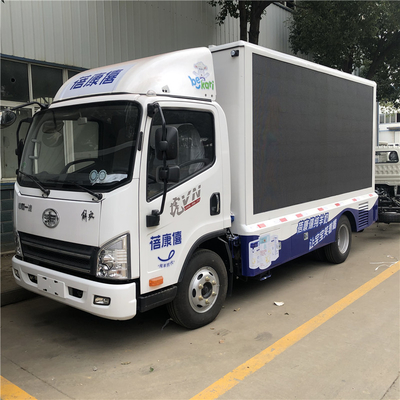 4X2 FAW RHD LHD P5 SCREEN LED BILLBOARD TRUCK BILLBOARD TRUCK LED