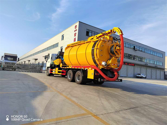20,000 Liters Japanese ISUZU VC61 6x4 High Pressure Sludge Suction Truck Sewage Tank Truck