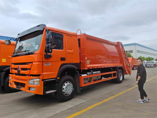 4x2 Sinotruck howo garbage compressor truck with 10 cbm to 12 cbm volume