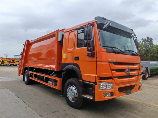 4x2 Sinotruck howo garbage compressor truck with 10 cbm to 12 cbm volume