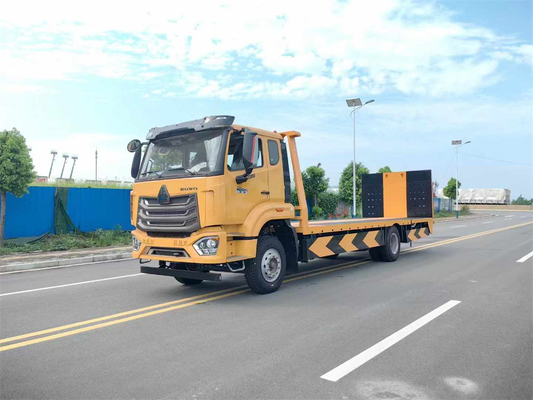 6 Wheels Sinotruck Howo Wrrcker Bed Winch Support Excavator Loading Road Rescue Truck