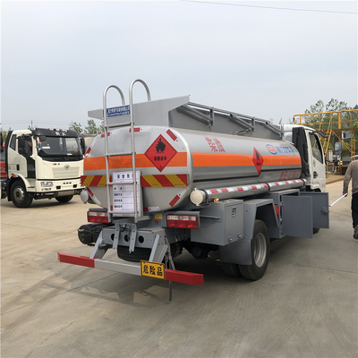 4X2 DONGFENG EURO 6 DIESEL 126HP 6000 LITERS GASOLINE FUEL TANKER WITH DISPENSER