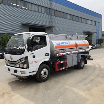 4X2 DONGFENG EURO 6 DIESEL 126HP 6000 LITERS GASOLINE FUEL TANKER WITH DISPENSER