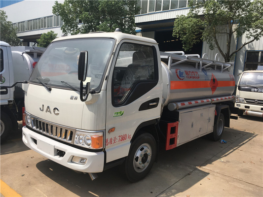 4X2 JAC 5000 LITERS FUEL TANK TRUCK MOBILE FUEL TRUCK