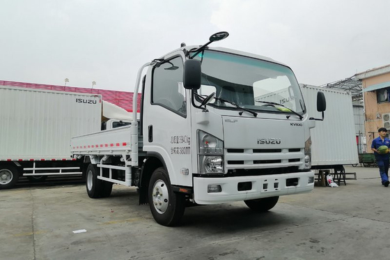 GVW 3500kg Japanese Isuzu KV100 115hp Light Cargo Fence Truck With 2 Tons 3 Ton Loading Lorry Truck