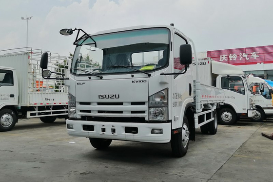 GVW 3500kg Japanese Isuzu KV100 115hp Light Cargo Fence Truck With 2 Tons 3 Ton Loading Lorry Truck