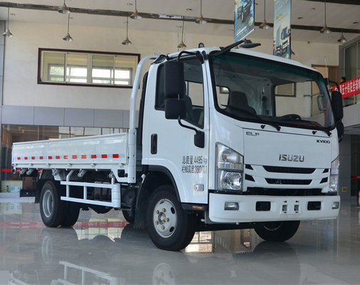 Japanese Isuzu KV100 Eu 6 Engine 120hp Light Cargo Fence Truck With 2 Tons 3 Ton Loading Lorry Truck