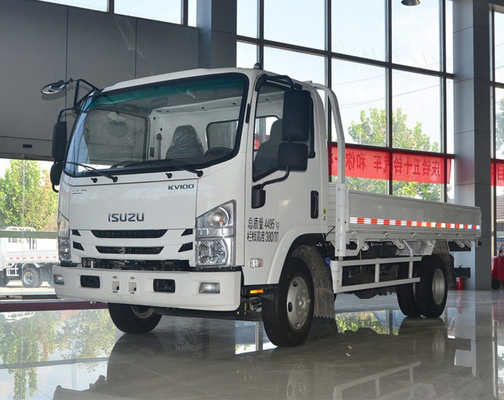 Japanese Isuzu KV100 Eu 6 Engine 120hp Light Cargo Fence Truck With 2 Tons 3 Ton Loading Lorry Truck