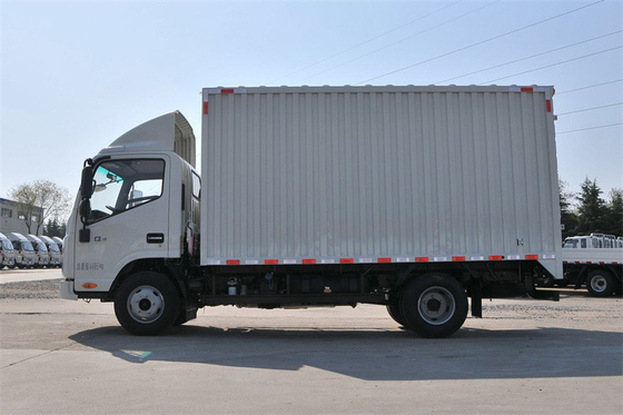 Logistics And Transportation 4x2 JAC Cargo Van Box Truck With 2 Ton 3 Tons Loading Capacity