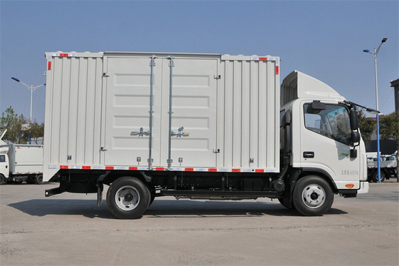 Logistics And Transportation 4x2 JAC Cargo Van Box Truck With 2 Ton 3 Tons Loading Capacity