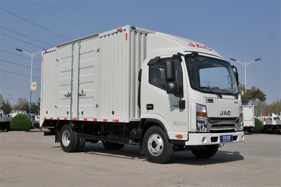 Logistics And Transportation 4x2 JAC Cargo Van Box Truck With 2 Ton 3 Tons Loading Capacity