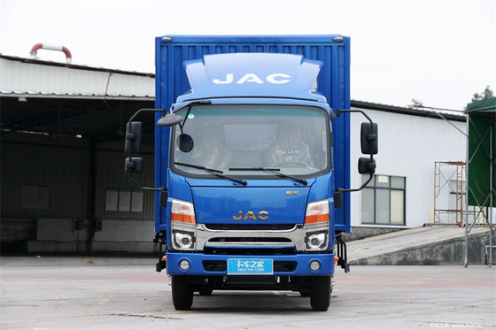 Logistics And Transportation 4x2 JAC Cargo Van Box Truck With 2 Ton 3 Tons Loading Capacity
