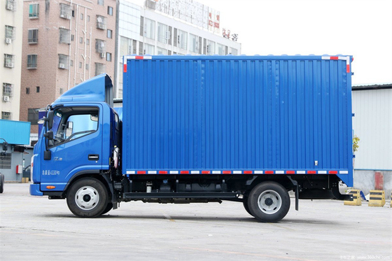 Logistics And Transportation 4x2 JAC Cargo Van Box Truck With 2 Ton 3 Tons Loading Capacity
