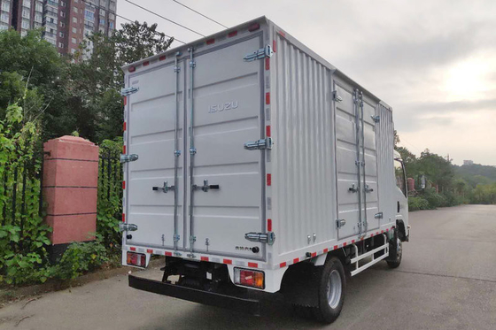 GVW 3500kg Japanese Isuzu KV100 115hp Light Cargo Box Van Truck With 2 Tons 3 Ton Loading Lorry Truck