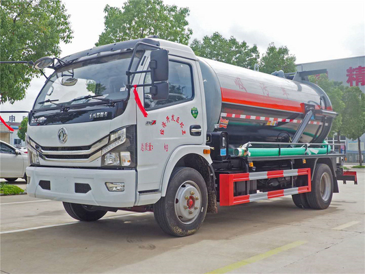 4x2 Chinese Dongfeng 6000 Liters Sewage Suction Truck