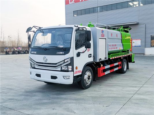 4x2 Chinese Dongfeng 10000 liters Vacuum Sewage Clean and Suction Truck With Water Tank and Sewage Tank