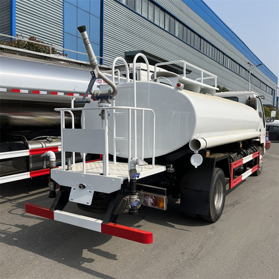 4X2 600P 120HP DIESEL ISUZU 5000 LITERS WATER TANK TRUCK CARBON STEEL TANK
