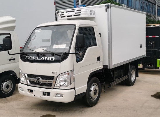 2 Ton Diesel Fuel FOTON FORLAND Cold Room Van Freezer Refrigerated Truck