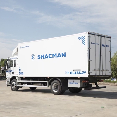 4X2 12-15 Tons SHACMAN Thermo King Refrigerated Truck For Frozen Meat Fish Delivery
