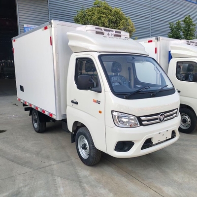 1-2 Tons Right Hand Drive FOTON Trucks Mini Freezer Box Truck
