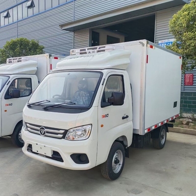 1-2 Tons Right Hand Drive FOTON Trucks Mini Freezer Box Truck